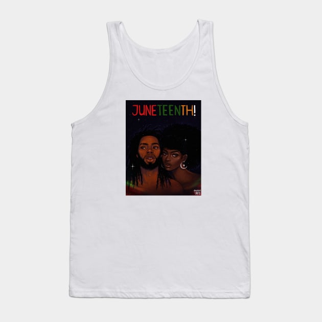 Happy Juneteenth! Tank Top by VactuART